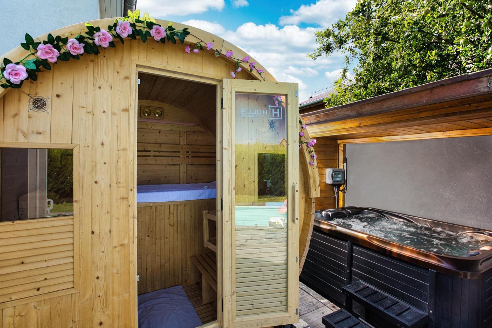 Gites Spa Strasbourg - Studio Romantique, Jacuzzi, Sauna, Terrasse Privee Furdenheim Exterior photo